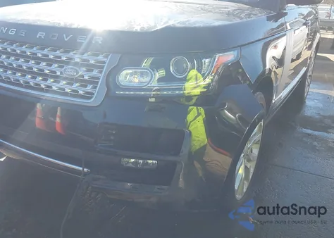 2016 Land Rover Range Rover 3.0L V6 Supercharged Hse z USA, uszkodzony, nr VIN SALGS2PF1GA287733